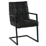 Fauteuil gris foncé - CHA170GRIFON - Casita